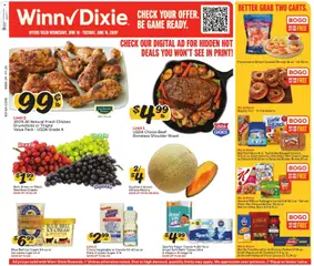 Preview of Winn Dixie weekly ads valid from 10.06.2026