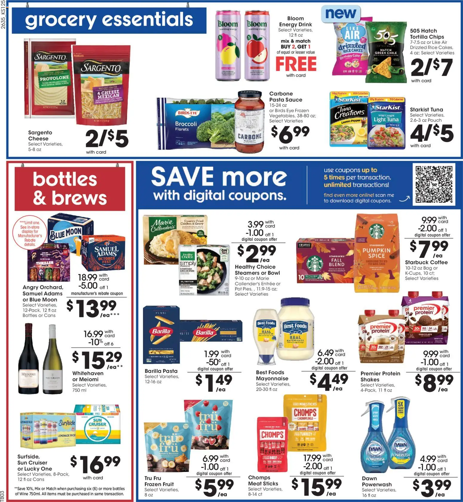 King Soopers Weekly Ad - valid from 09/30/2026 | Page: 5 | Products: Broccoli, Rice cakes, Rice, Energy drink