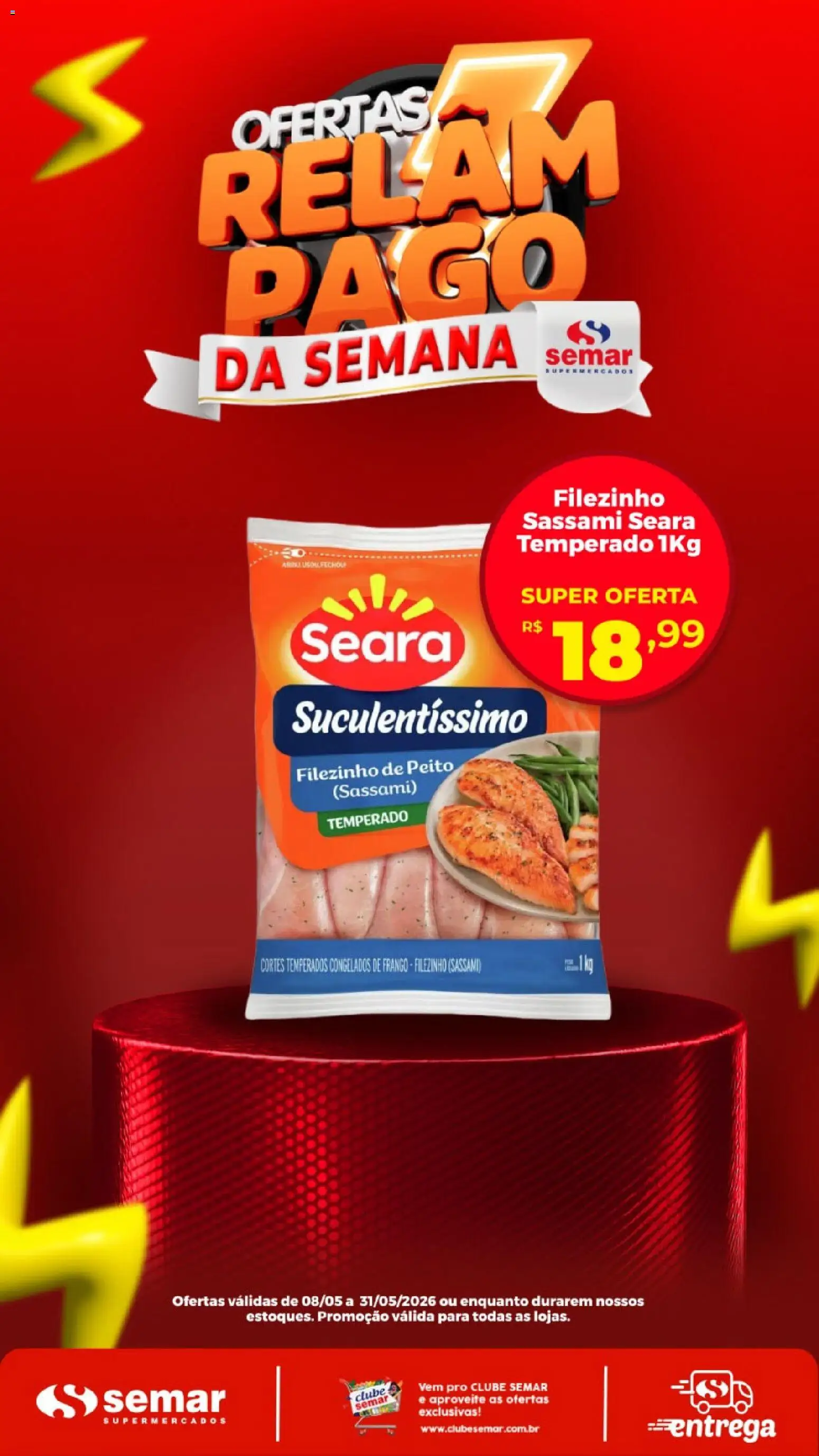Semar Supermercado Folheto - válido de 08.05.2026 | Página: 2 | Produtos: Frango
