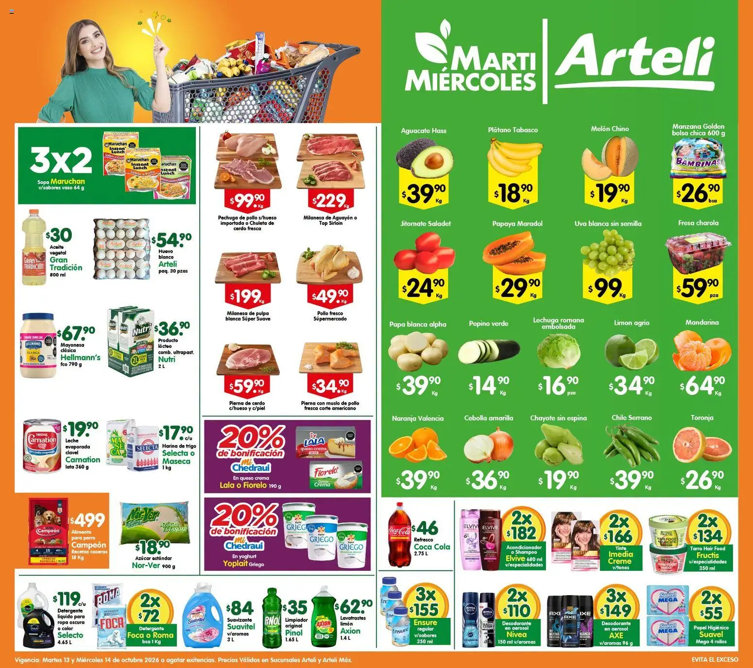 Nuevas ofertas de Arteli válidas en toda la República Mexicana desde el 13/10/2026. ¡Encuentra las mejores ofertas en Arteli folleto Tuxpan! | Página: 1