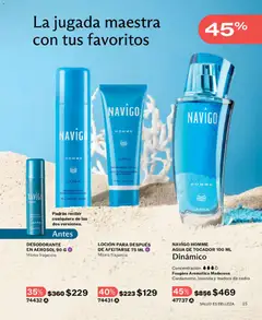 Vista previa de JAFRA catálogo, nuevo folleto de la tienda, válido en México a partir del 01.05.2026 | Página: 15 | Productos: Desodorante, Agua, Loción, Fragancia