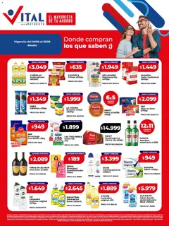 Vista previa del folleto de la tienda Vital válido desde el 10/08/2026 