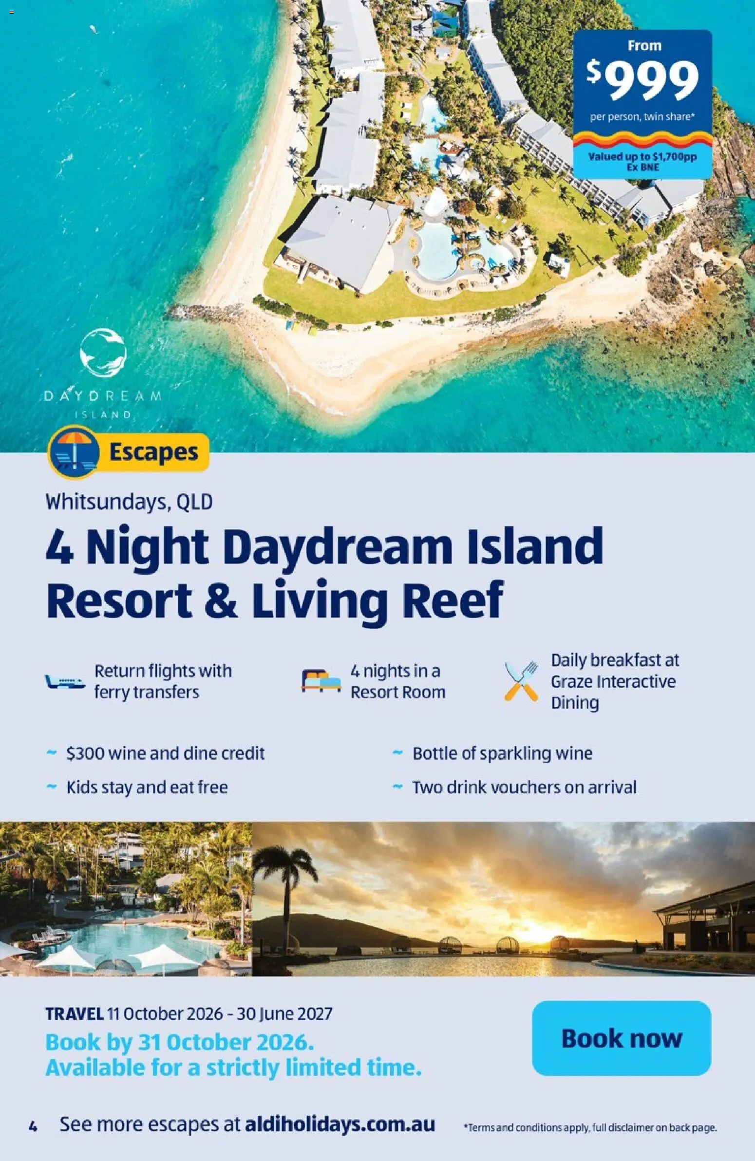 Aldi catalogue - valid from 01/10/2026 | Page: 4 | Products: Sparkling wine, Wine