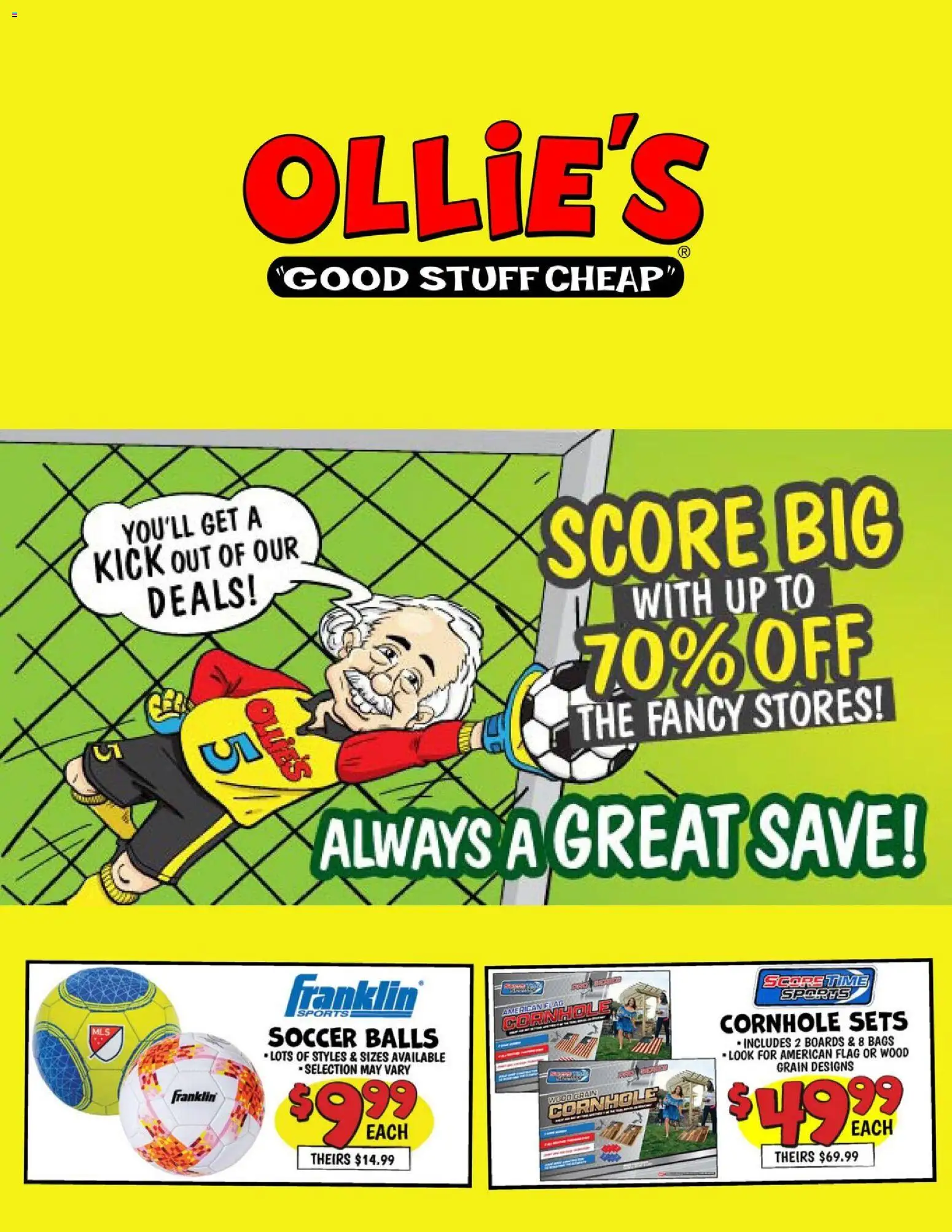 Ollie's Weekly Ad - valid from 10.06.2026 | Page: 1