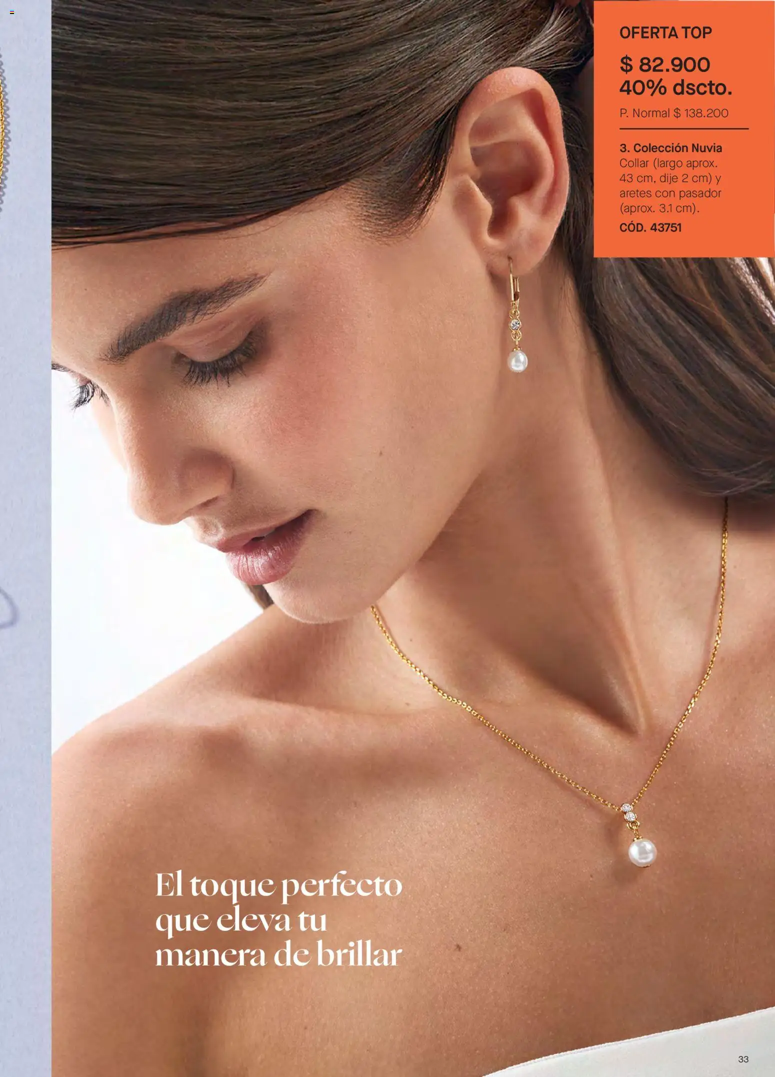 Yanbal revista - valida desde el 15/08/2026 | Página: 33 | Productos: Aretes, Top, Collar, Dije