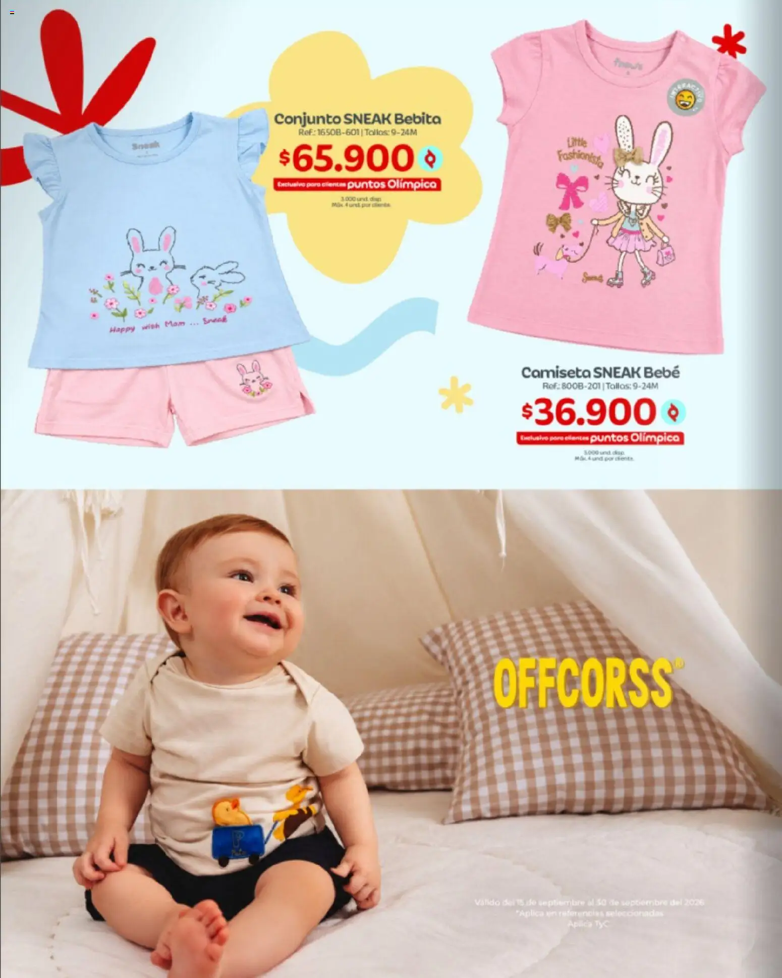 Olímpica revista - valida desde el 15/09/2026 | Página: 4 | Productos: Camiseta, Conjunto