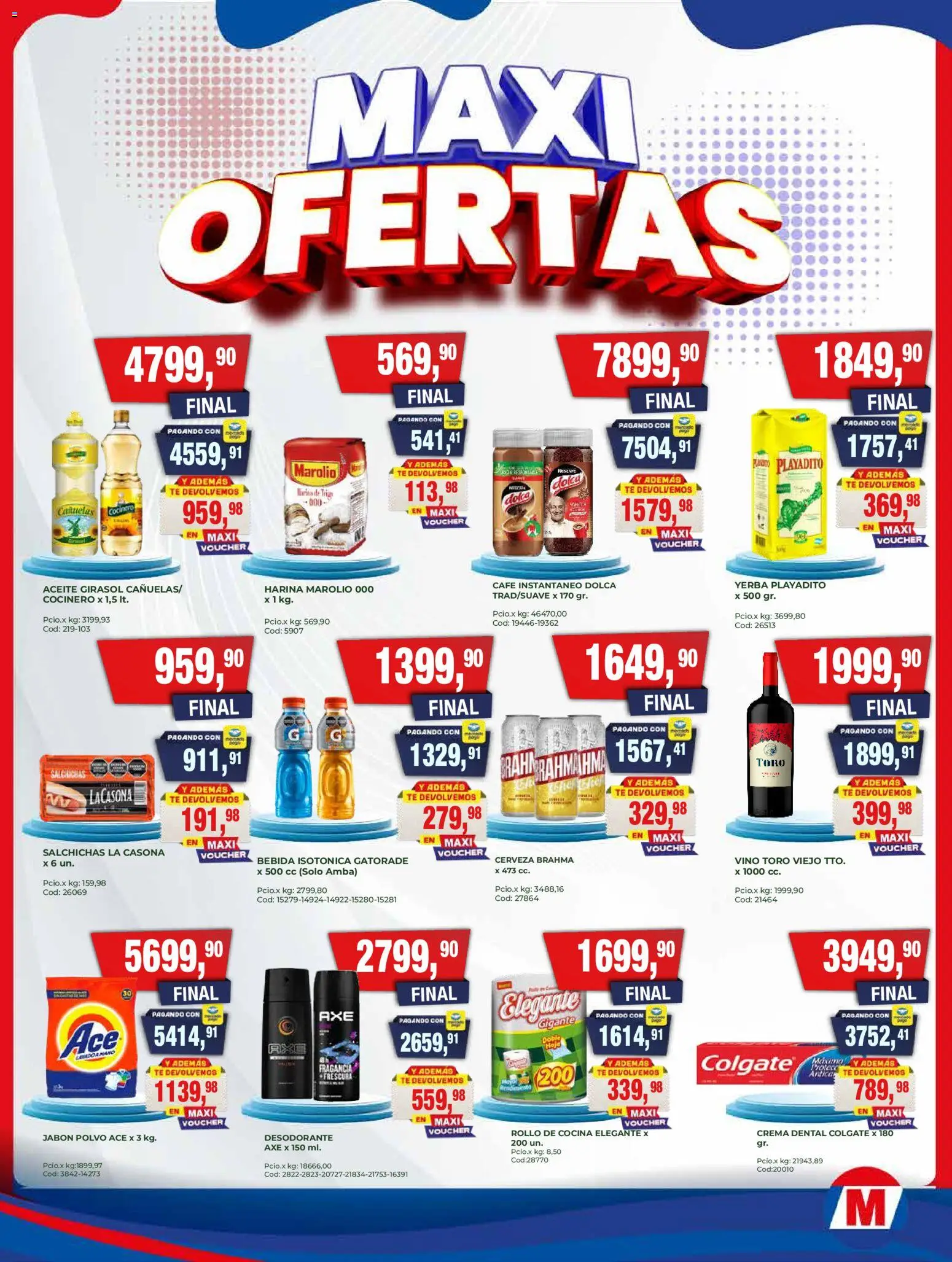 Maxiconsumo ofertas │ válido desde el 20.04.2026 | Página: 2 | Productos: Harina, Desodorante, Café, Cerveza