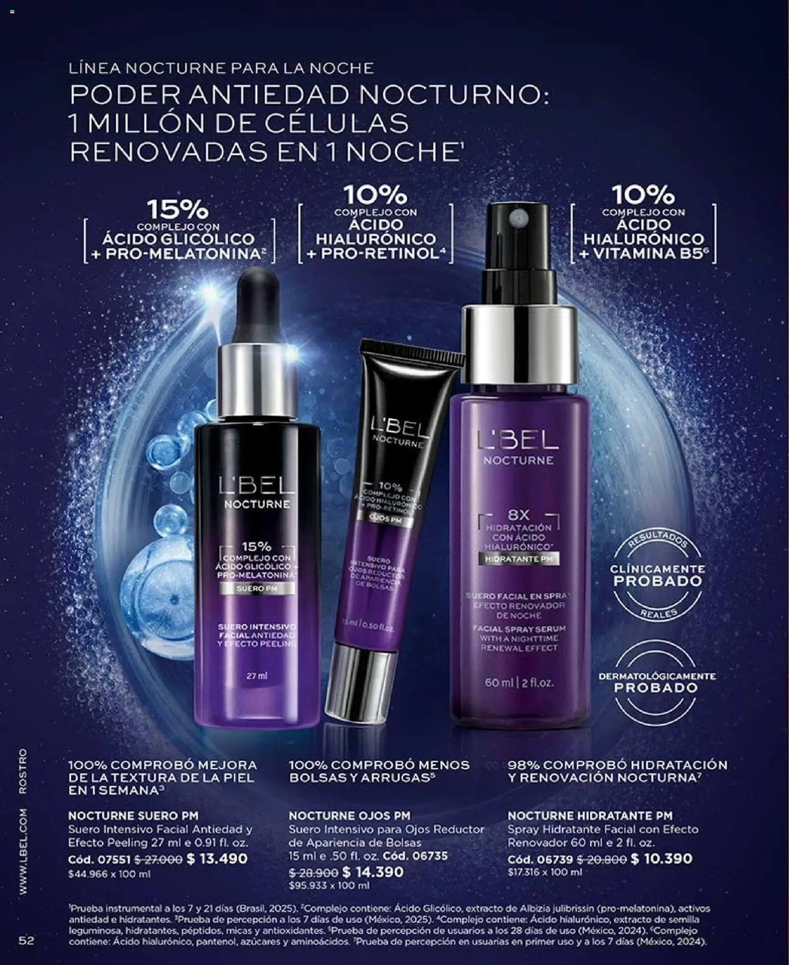 Catálogo L'Bel Campaña 14 │ válido desde el 16.08.2026 | Página: 52 | Productos: Serum