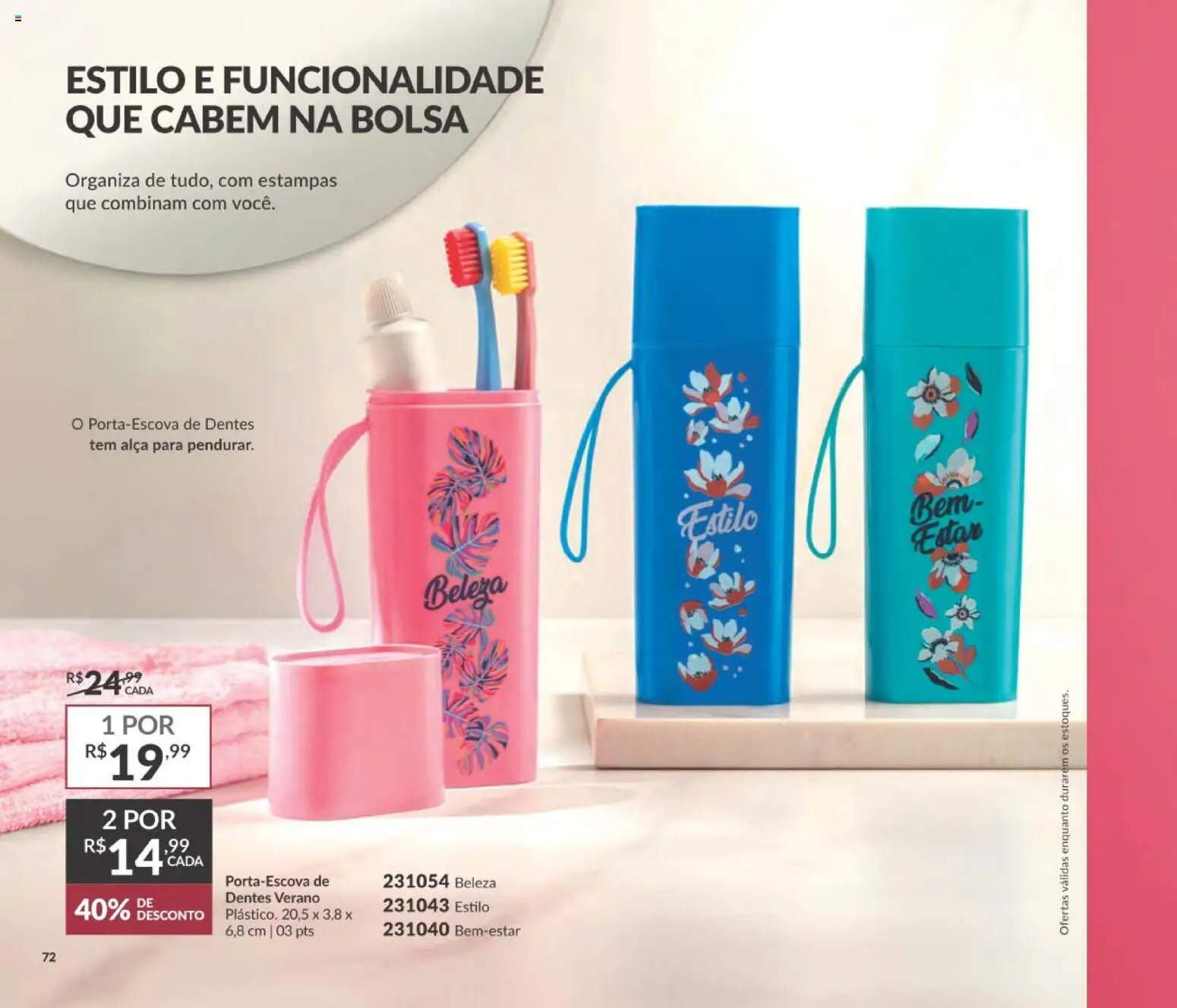 Avon Folheto - válido de 21/09/2026 | Página: 72 | Produtos: Bolsa