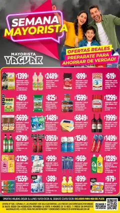Vista previa Yaguar - Oferta Semanal Mar del Plata válido desde el 18.05.2026