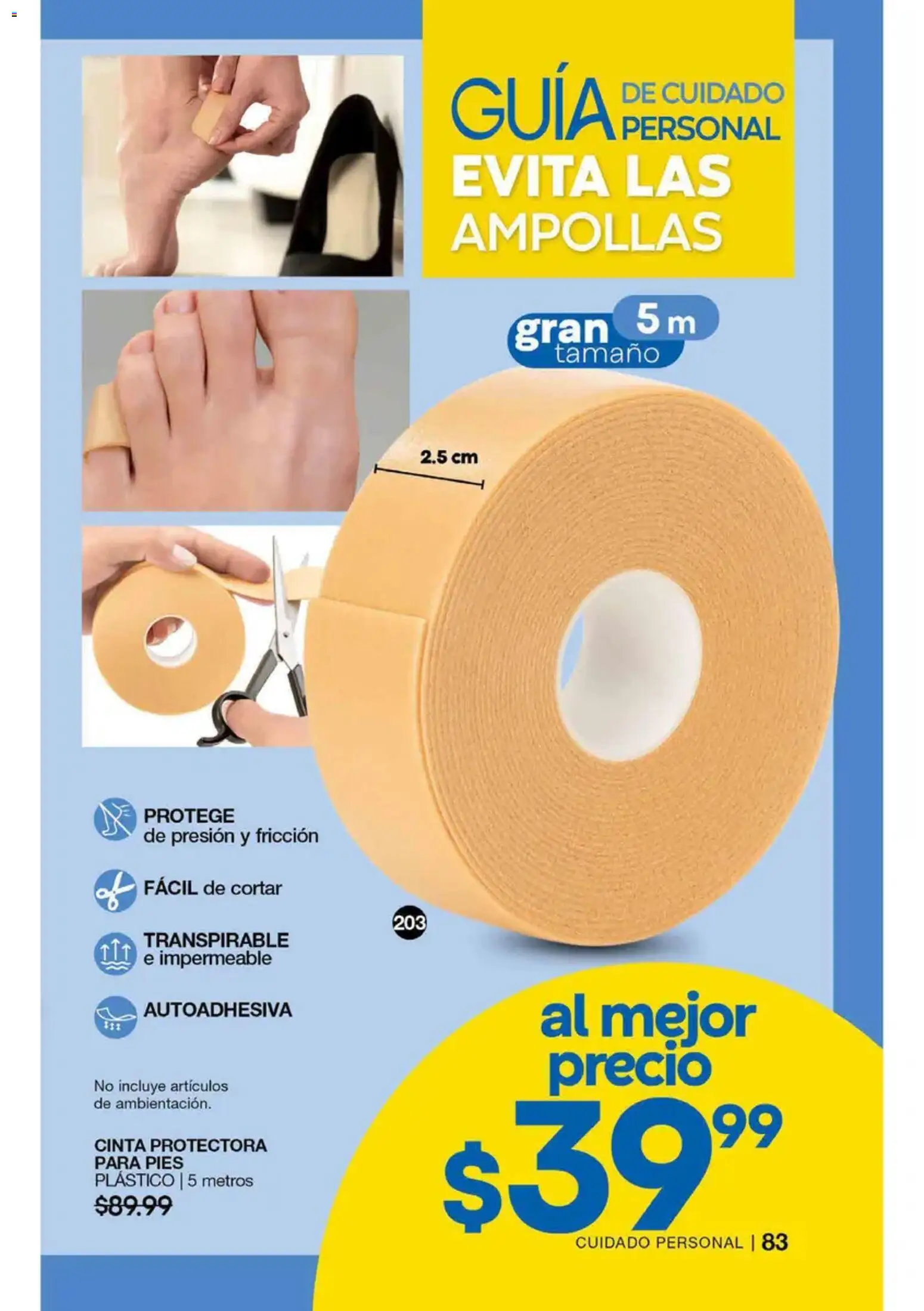 Nuevas ofertas de Fuller válidas en toda la República Mexicana desde el 19/08/2026. ¡Encuentra las mejores ofertas en Fuller campaña 10 2026! | Página: 83 | Productos: Cinta