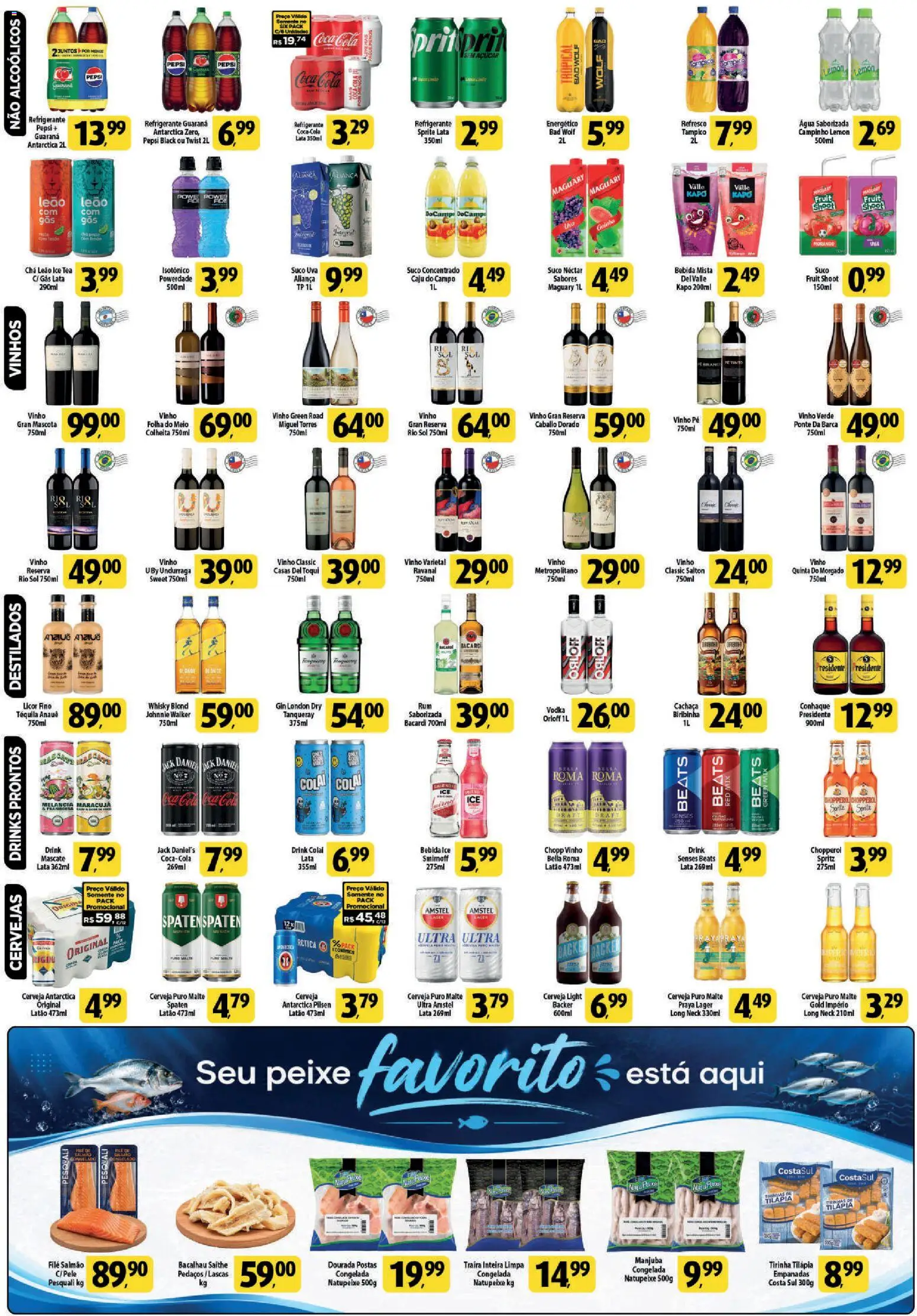 Coelho Diniz Folheto - válido de 01.01.2026 | Página: 3 | Produtos: Melancia, Refresco, Vodka, Refrigerante