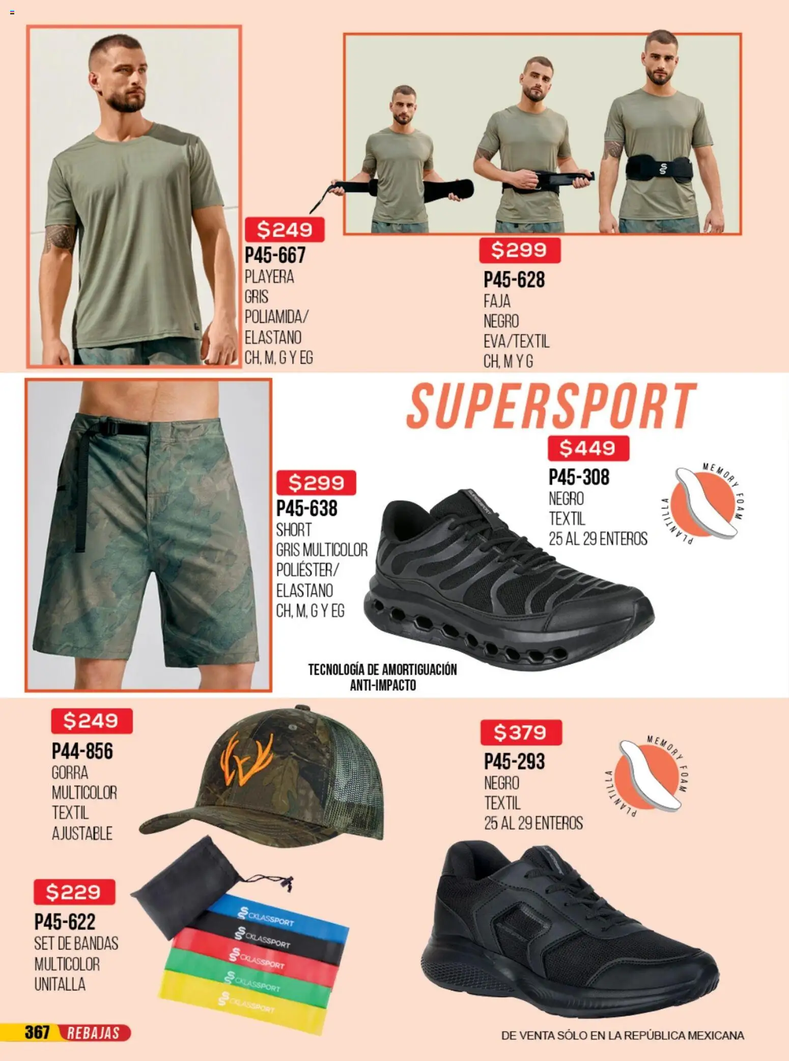 Nuevas ofertas de Cklass válidas en toda la República Mexicana desde el 23/06/2026. ¡Encuentra las mejores ofertas en Cklass catálogo Rebajas sobre rebajas ropa! | Página: 571 | Productos: Gorra, Playera, Short, Faja