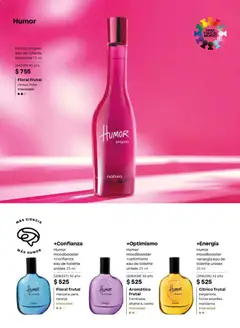 Vista previa de Natura campaña 11 2026, nuevo folleto de la tienda, válido en México a partir del 10/07/2026 | Página: 25 | Productos: Fresa, Eau de toilette