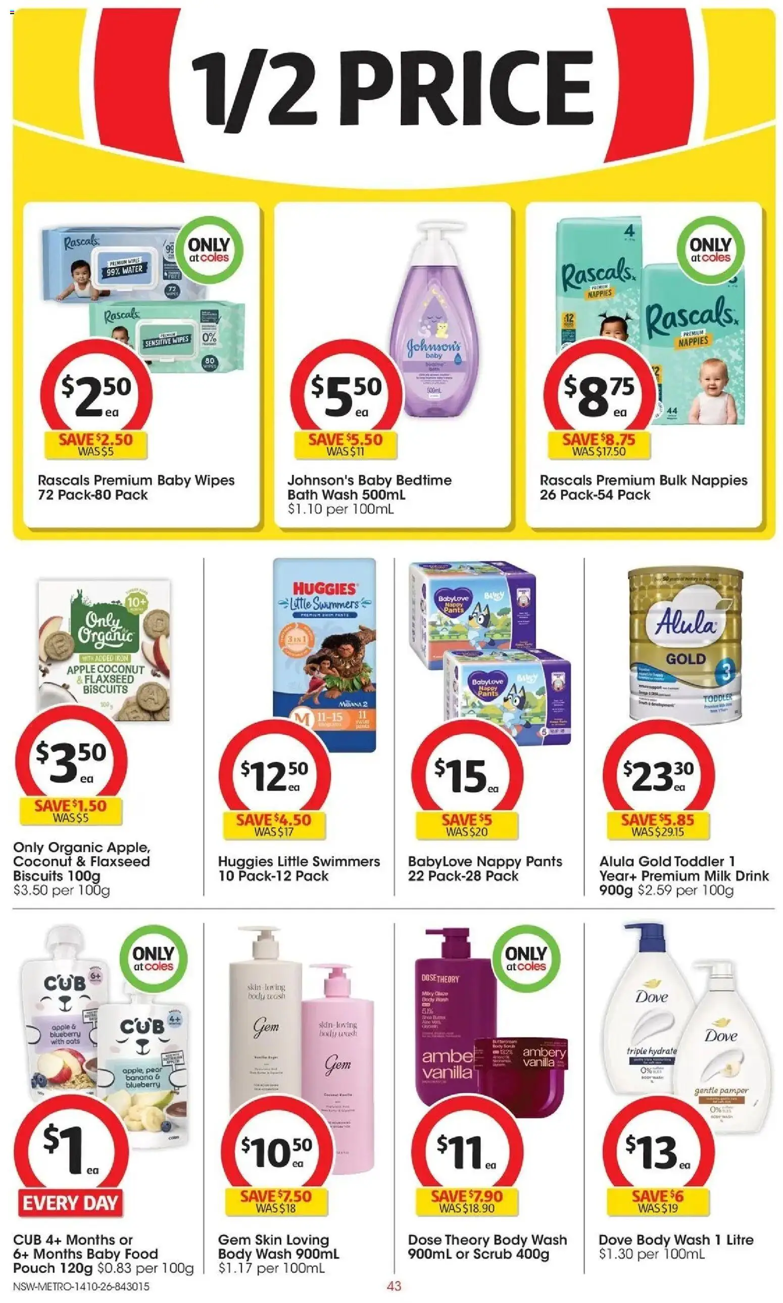 Coles catalogue - valid from 14/10/2026 | Page: 43
