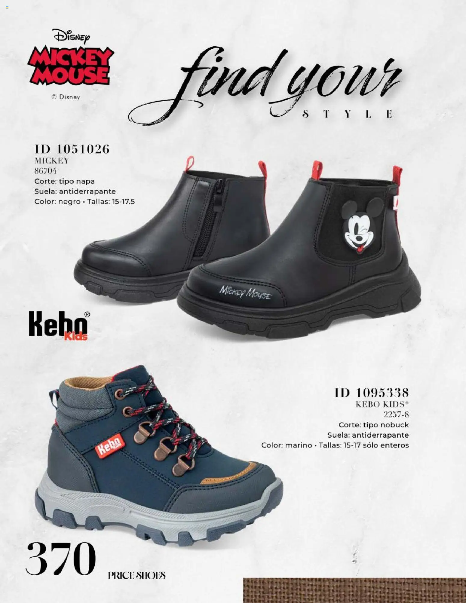 Nuevas ofertas de Price Shoes válidas en toda la República Mexicana desde el 14.05.2026. ¡Encuentra las mejores ofertas en Price Shoes catálogo Caballeros! | Página: 370 | Productos: Mouse