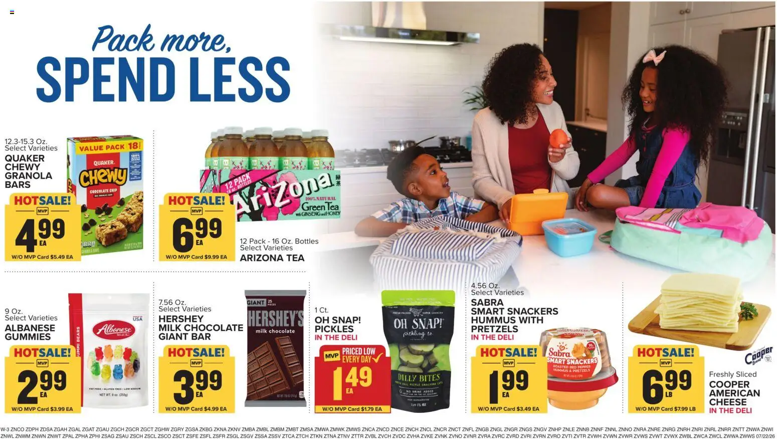 Food Lion Weekly Ad - valid from 07/22/2026 | Page: 16 | Products: Milk, Cheese, Tea, Pepper