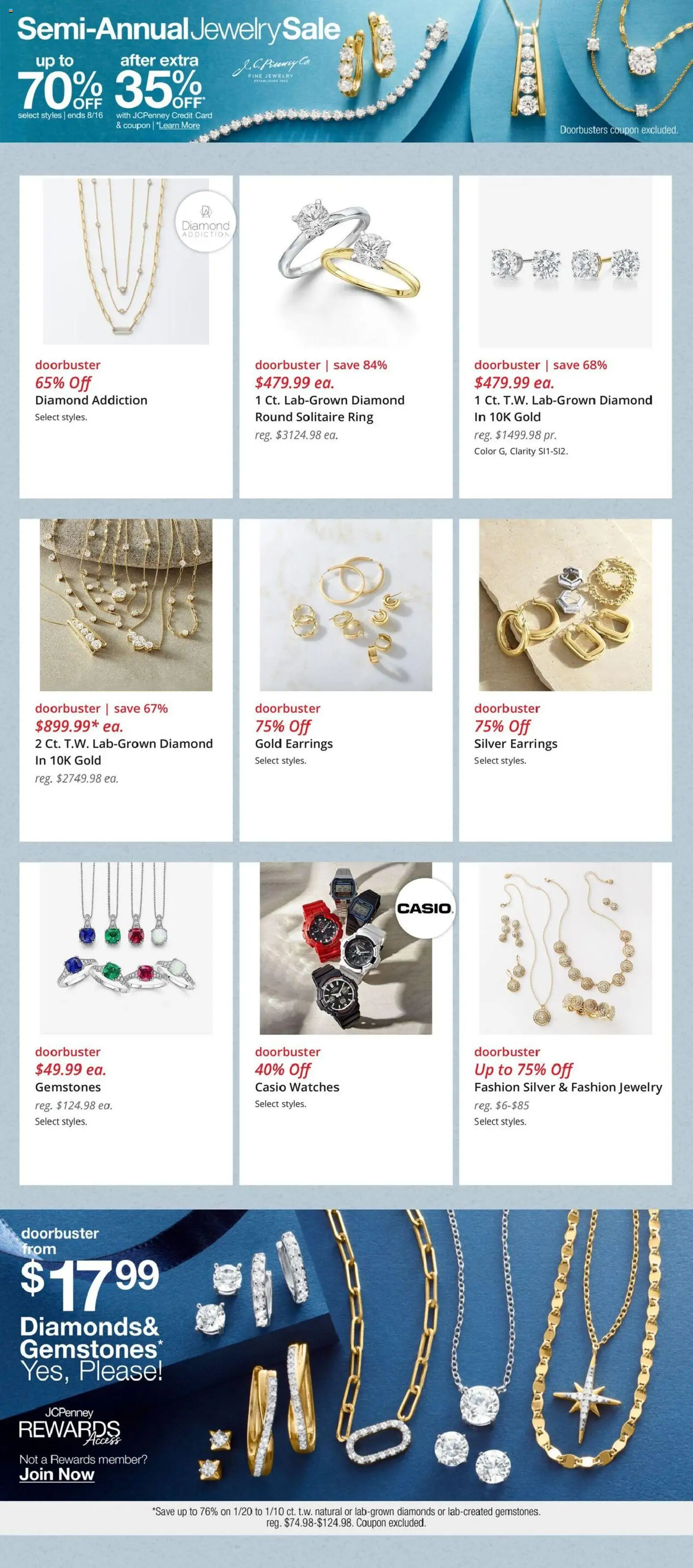 JCPenney Weekly Ad - valid from 07/24/2026 | Page: 6 | Products: Watches, Ring
