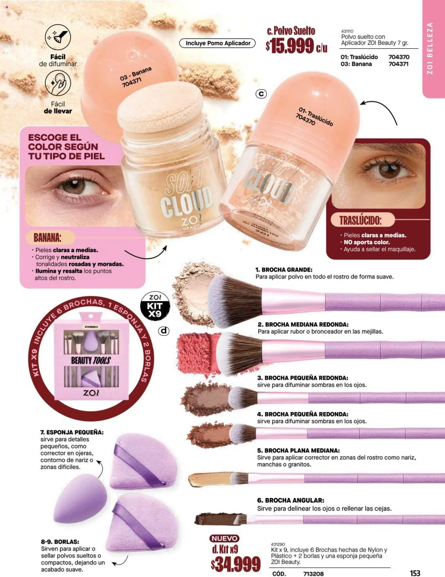 Carmel revista - valida desde el 11/08/2026 | Página: 153 | Productos: Rubor, Polvo, Bronceador, Corrector
