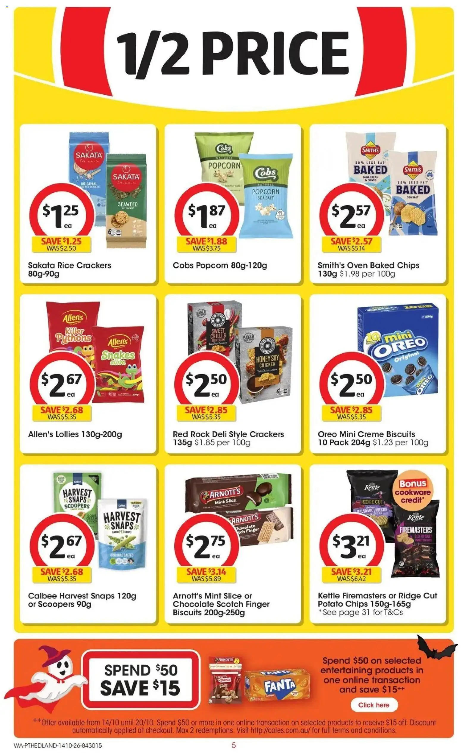 ﻿Coles catalogue valid from 14/10/2026 > Online Australia | Page: 5