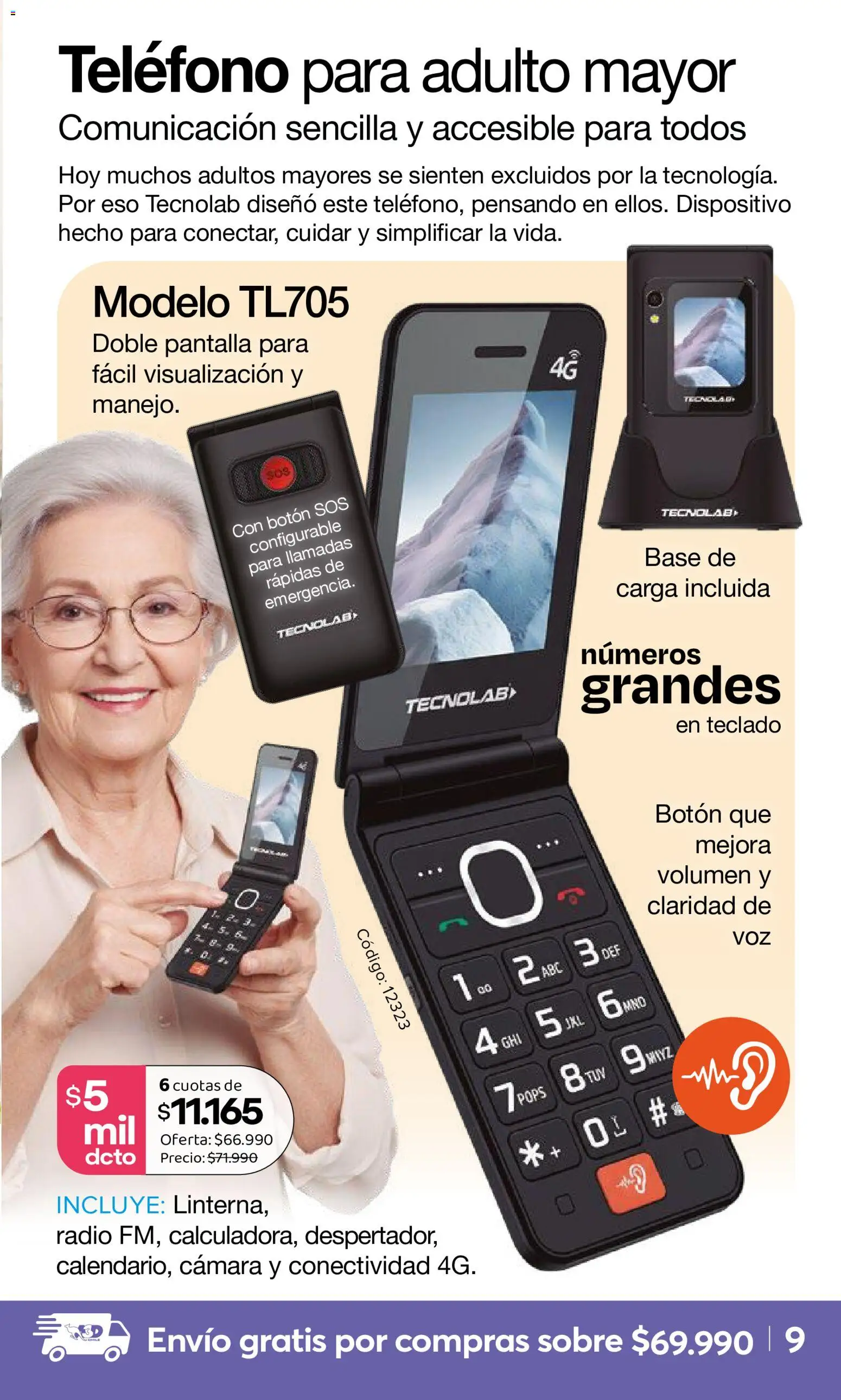 A3D Ofertas │ válido desde el 07.07.2026 | Página: 9 | Productos: Teclado, Sobre, Base, Teléfono