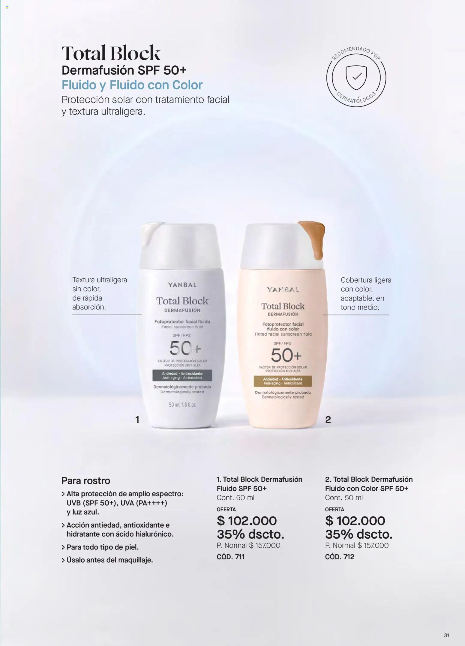 Yanbal revista - valida desde el 10/10/2026 | Página: 31 | Productos: Uva