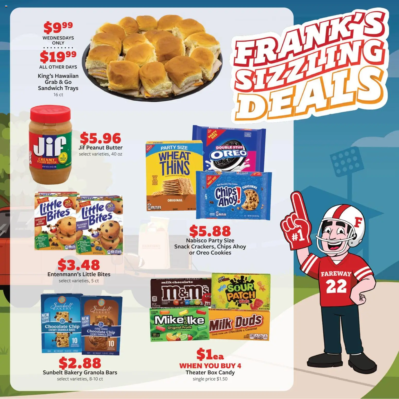 Fareway Weekly Ad - valid from 09/21/2026 | Page: 11 | Products: Candy, Milk, Chips, Fruits