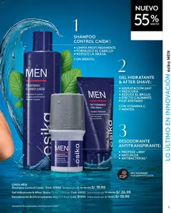Vista previa de folleto Ésika catálogo - Campaña 8 de la Ésika válido desde 25.04.2026 | Página: 7 | Productos: Shampoo, Desodorante, Antitranspirante