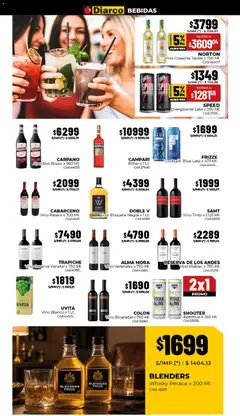 Vista previa Diarco ofertas válido desde el 27/07/2026 | Página: 8 | Productos: Vodka, Whisky, Vino