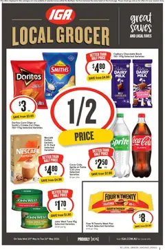 Preview of IGA catalogue NT - valid from 20.05.2026