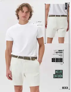 Vista previa de Price Shoes catálogo Man, nuevo folleto de la tienda, válido en México a partir del 03.04.2026 | Página: 33 | Productos: Cinturón, Playera, Short