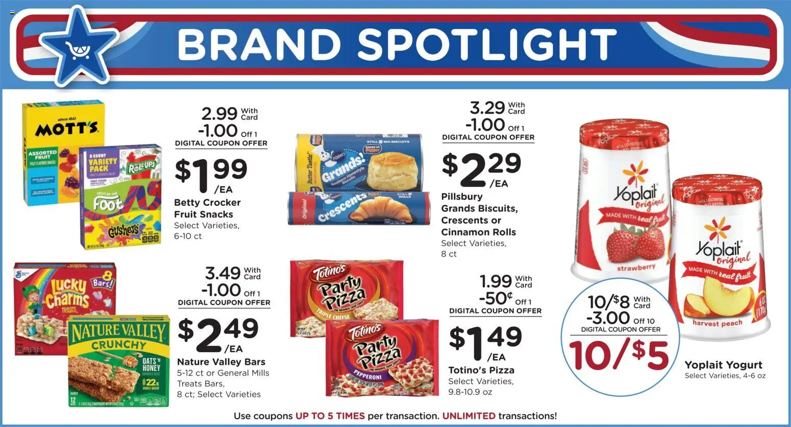 Kroger Weekly Ad - valid from 17.06.2026 | Page: 7 | Products: Butter, Cheese, Yogurt, Peach