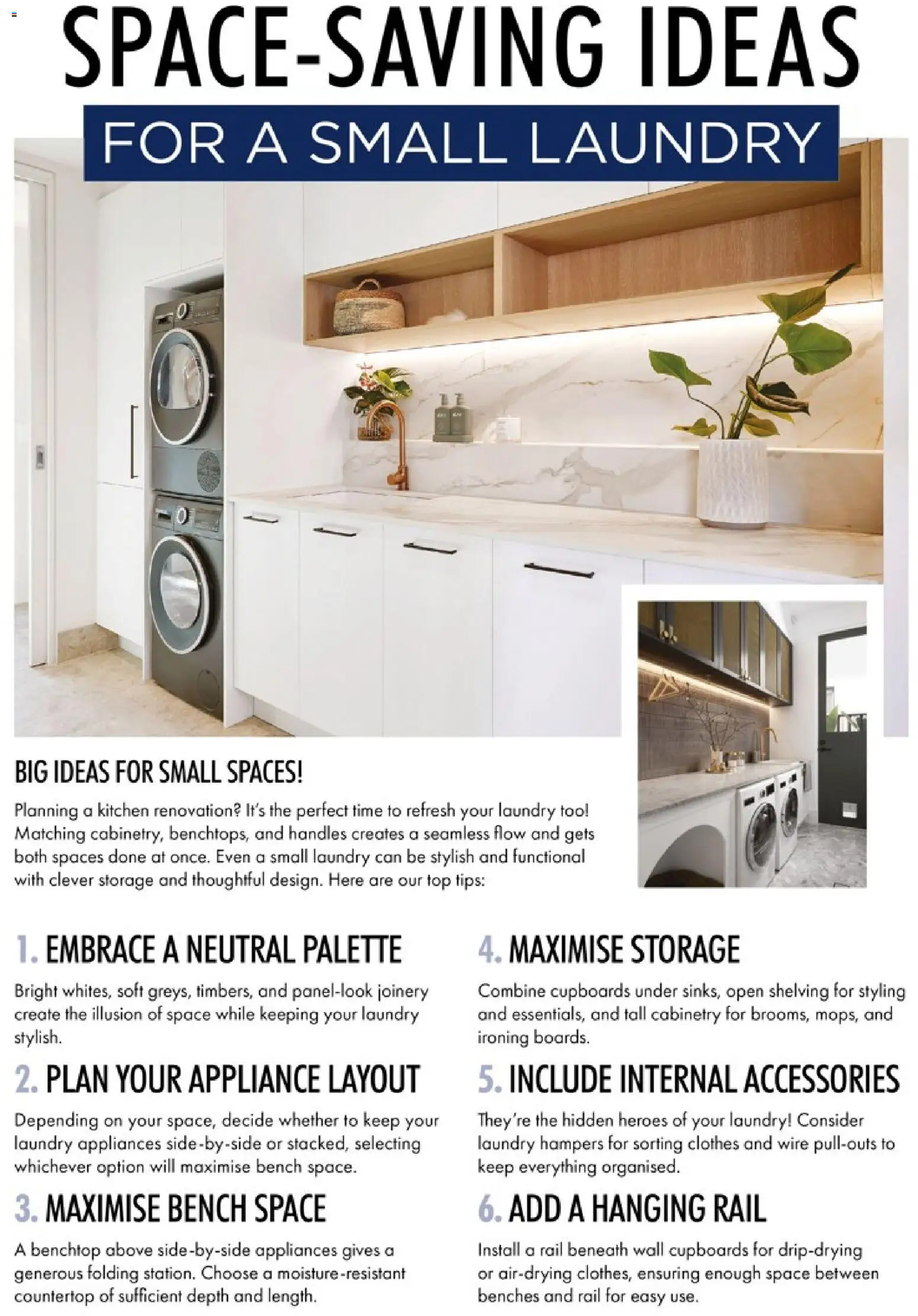 The Good Guys catalogue - valid from 03/09/2026 | Page: 31 | Products: Accessories, Appliance, Laundry, Bench