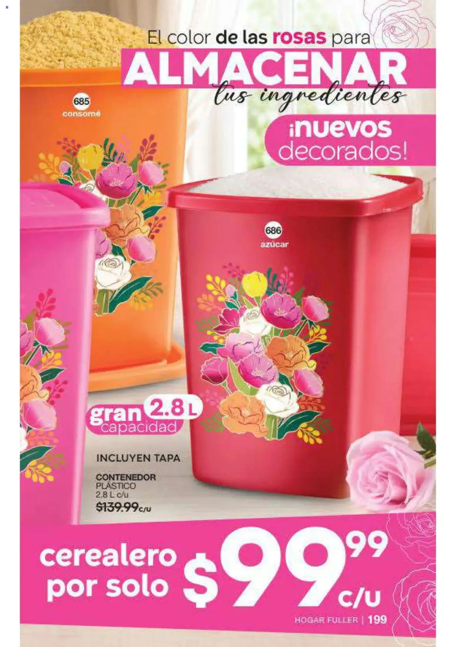 Nuevas ofertas de Fuller válidas en toda la República Mexicana desde el 16/09/2026. ¡Encuentra las mejores ofertas en Fuller campaña 12 2026! | Página: 200 | Productos: Azúcar, Contenedor, Ingredientes