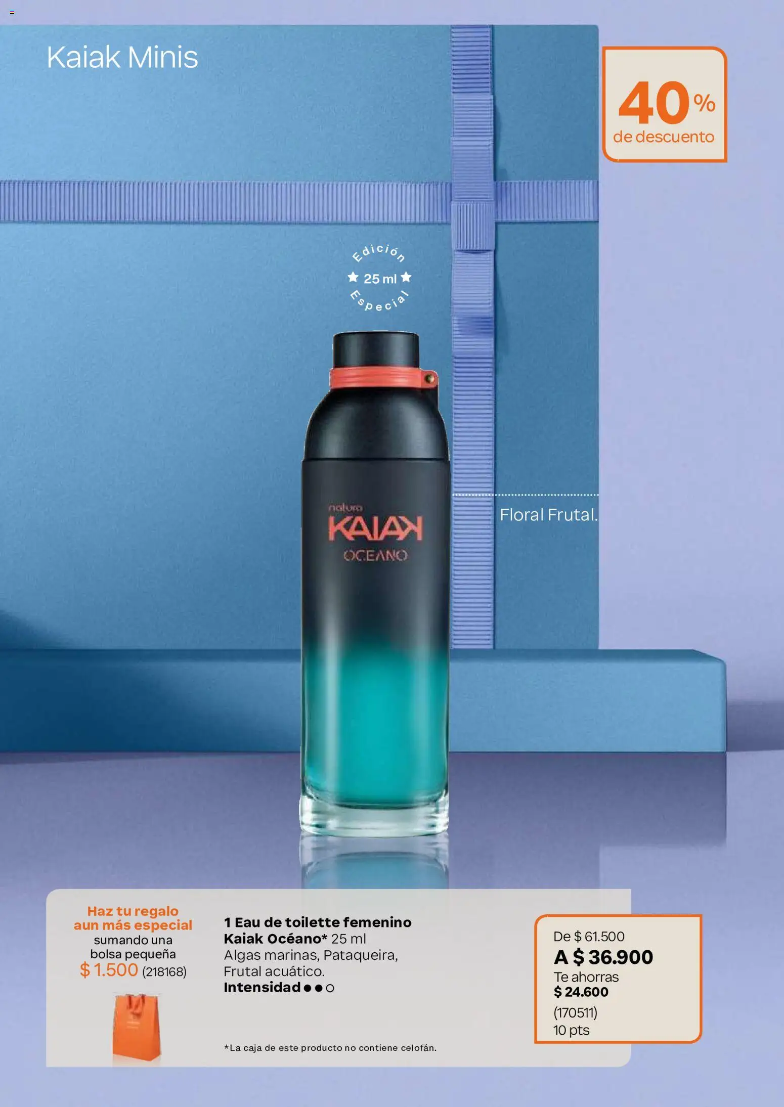 Natura revista - valida desde el 02/09/2026 | Página: 15 | Productos: Té, Bolsa, Caja, Eau de toilette