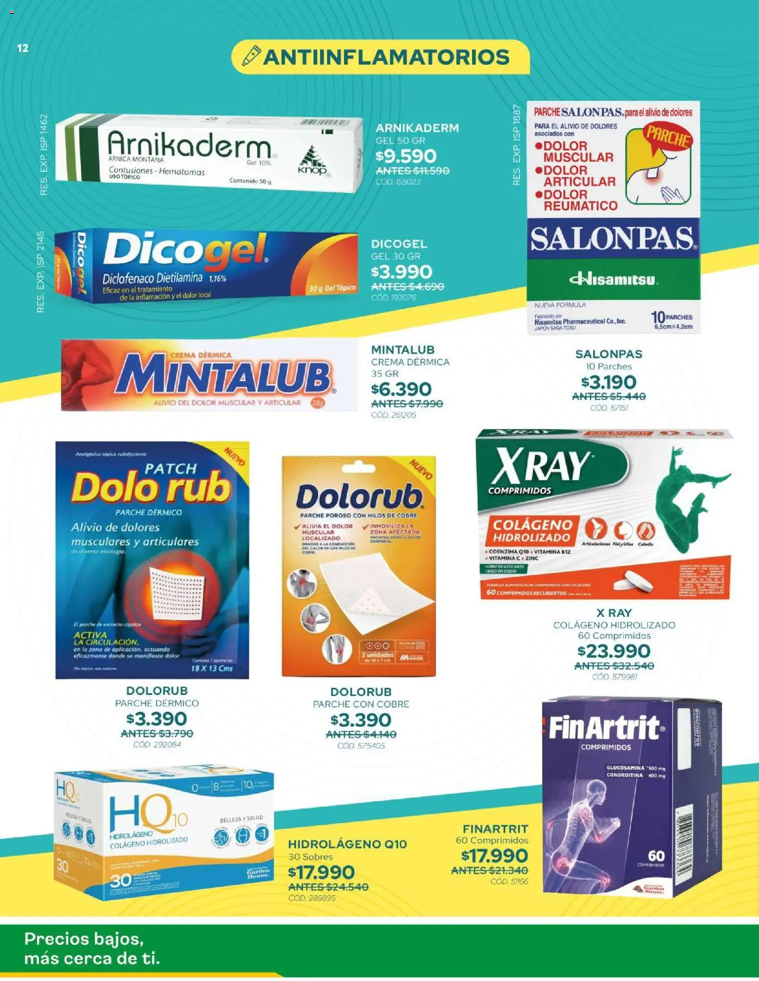 Cruz Verde Descuentos │ válido desde el 01.06.2026 | Página: 12 | Productos: Analgésico, Crema