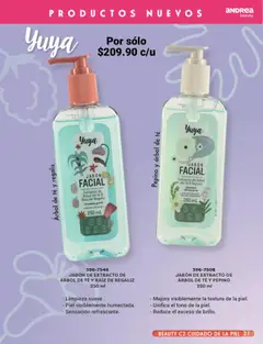 Vista previa de Andrea catálogo Beauty, nuevo folleto de la tienda, válido en México a partir del 24/05/2026 | Página: 21 | Productos: Té, Jabón