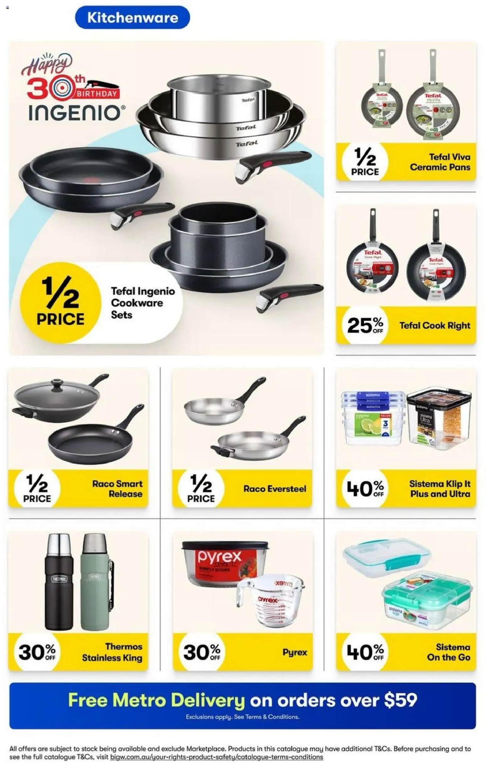 Big W catalogue - valid from 20/08/2026 | Page: 42 | Products: Cookware