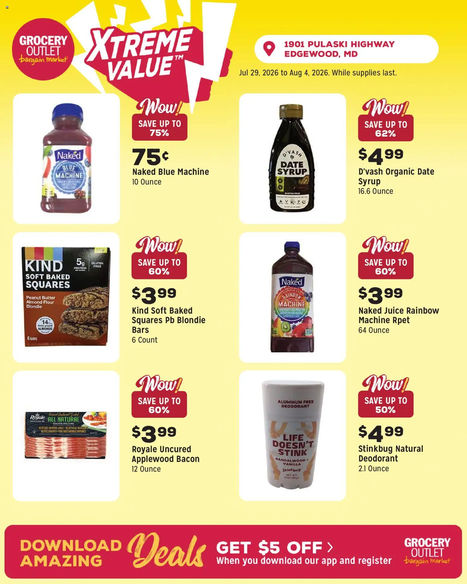 Grocery Outlet Weekly Ad - valid from 07/29/2026 | Page: 5