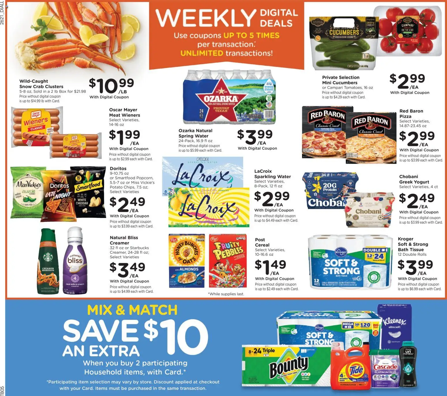 Dillons Weekly Ad - valid from 06/24/2026 | Page: 3 | Products: Box, Cheese, Yogurt, Cream