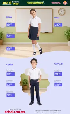 Vista previa de Del Sol y Woolworth catálogo Back To School, nuevo folleto de la tienda, válido en México a partir del 25/06/2026 | Página: 61