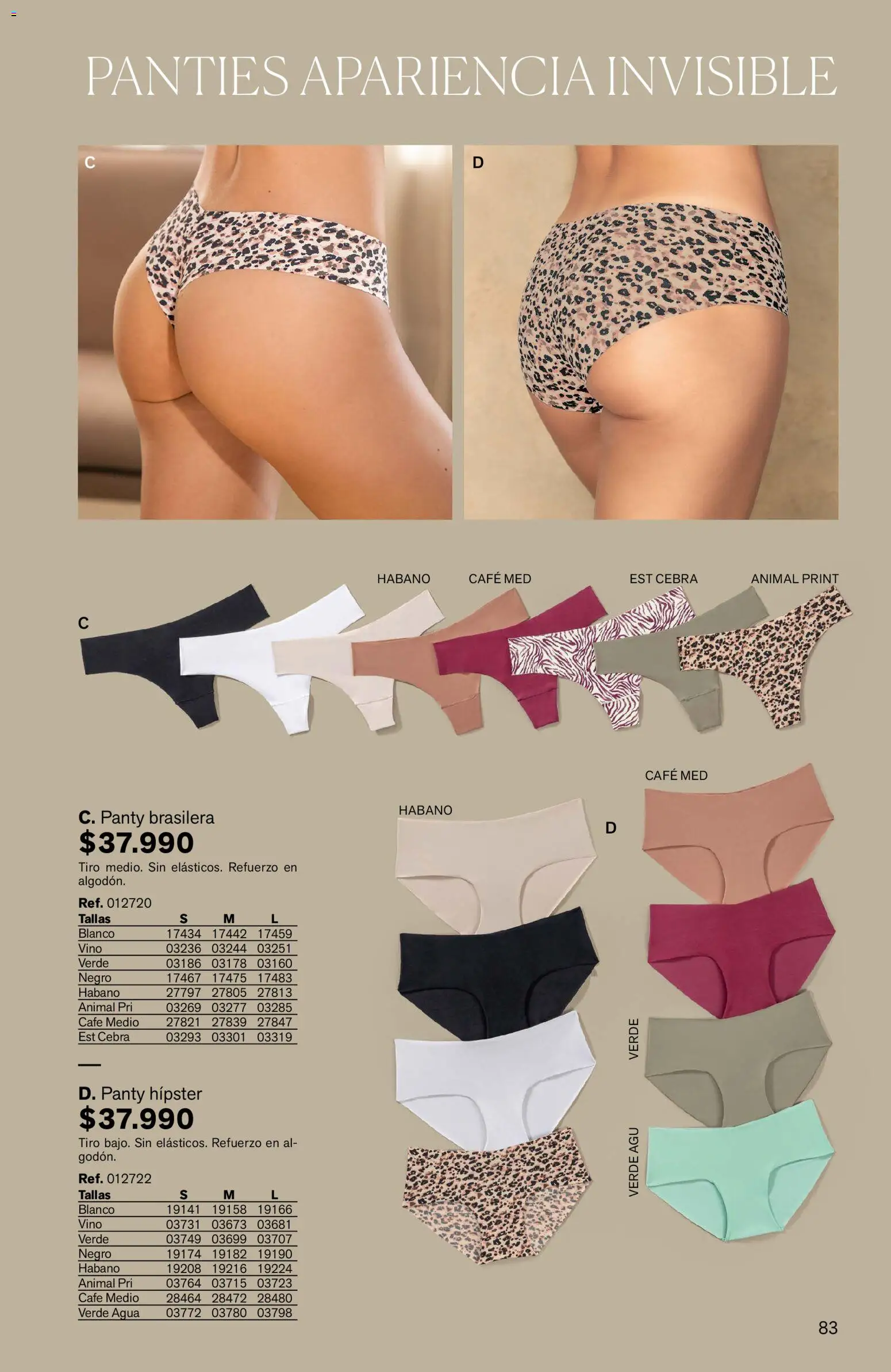 Leonisa revista - valida desde el 04.06.2026 | Página: 83 | Productos: Agua, Algodón, Café, Vino