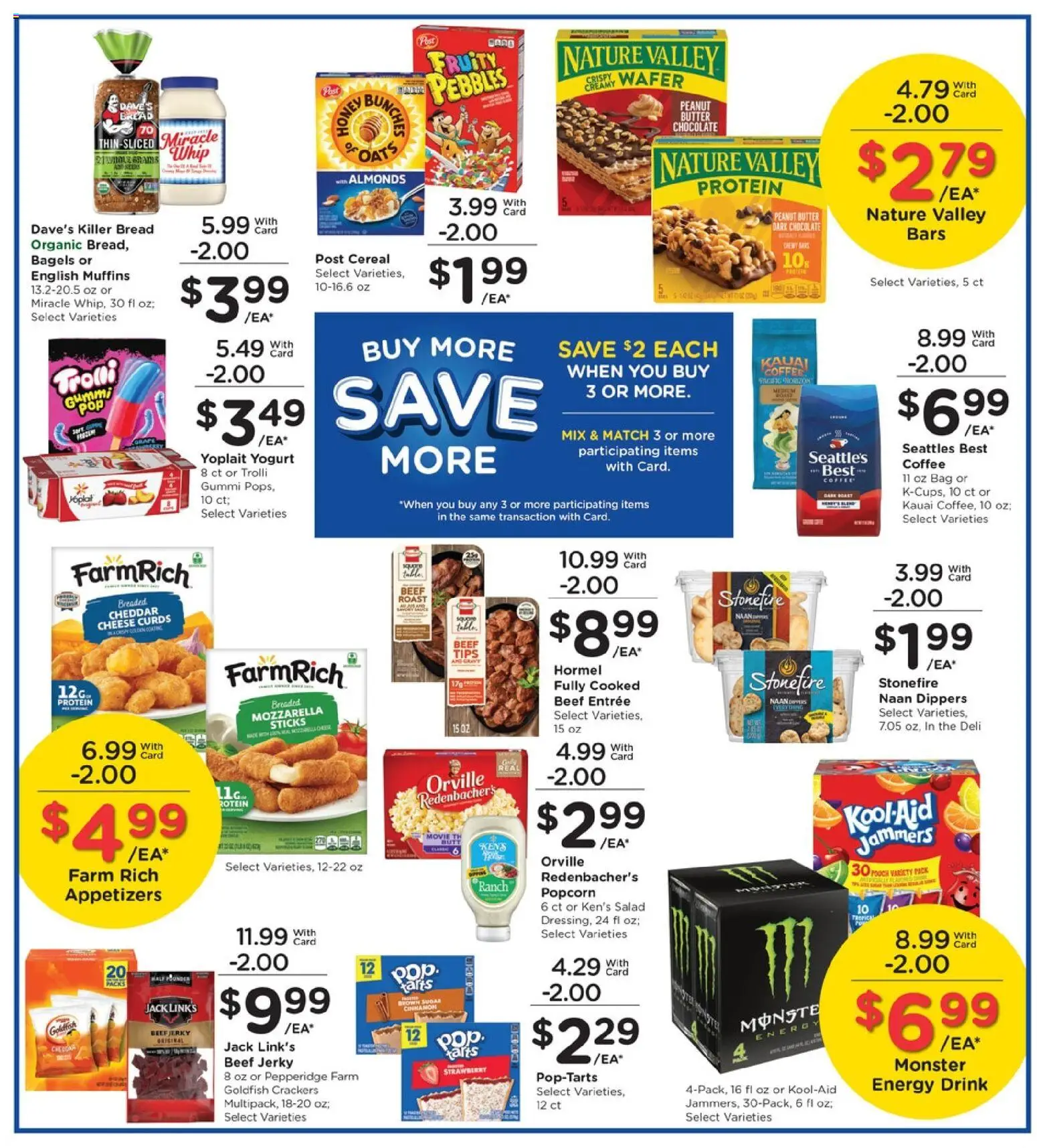 Pick ‘n Save Weekly Ad - valid from 08/19/2026 | Page: 6 | Products: Almonds, Popcorn, Butter, Coffee