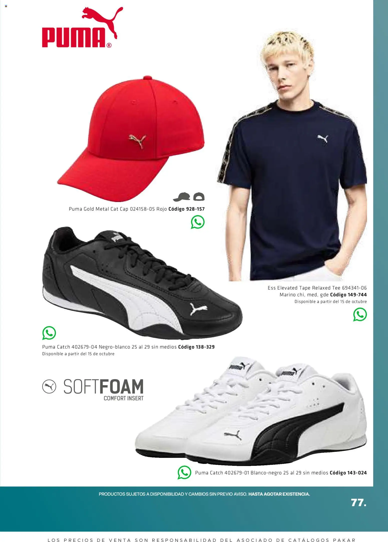 Nuevas ofertas de SC Pakar válidas en toda la República Mexicana desde el 28/08/2026. ¡Encuentra las mejores ofertas en SC Pakar catálogo Premium Men Tomo 2! | Página: 77