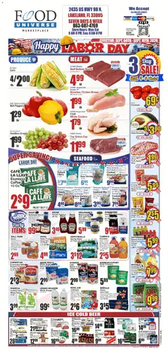 Preview of Food Universe weekly ads valid from 09/04/2026