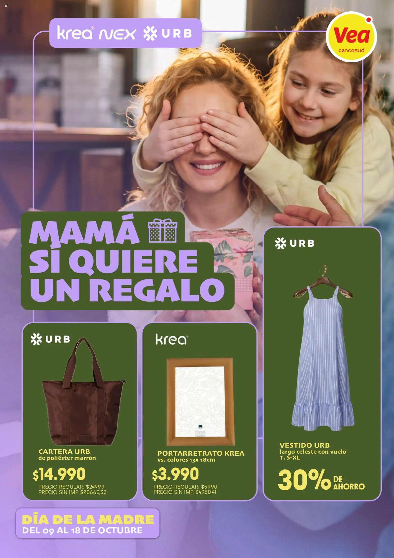 Vea - Folleto nacional día de la madre │ válido desde el 09/10/2026 | Página: 1