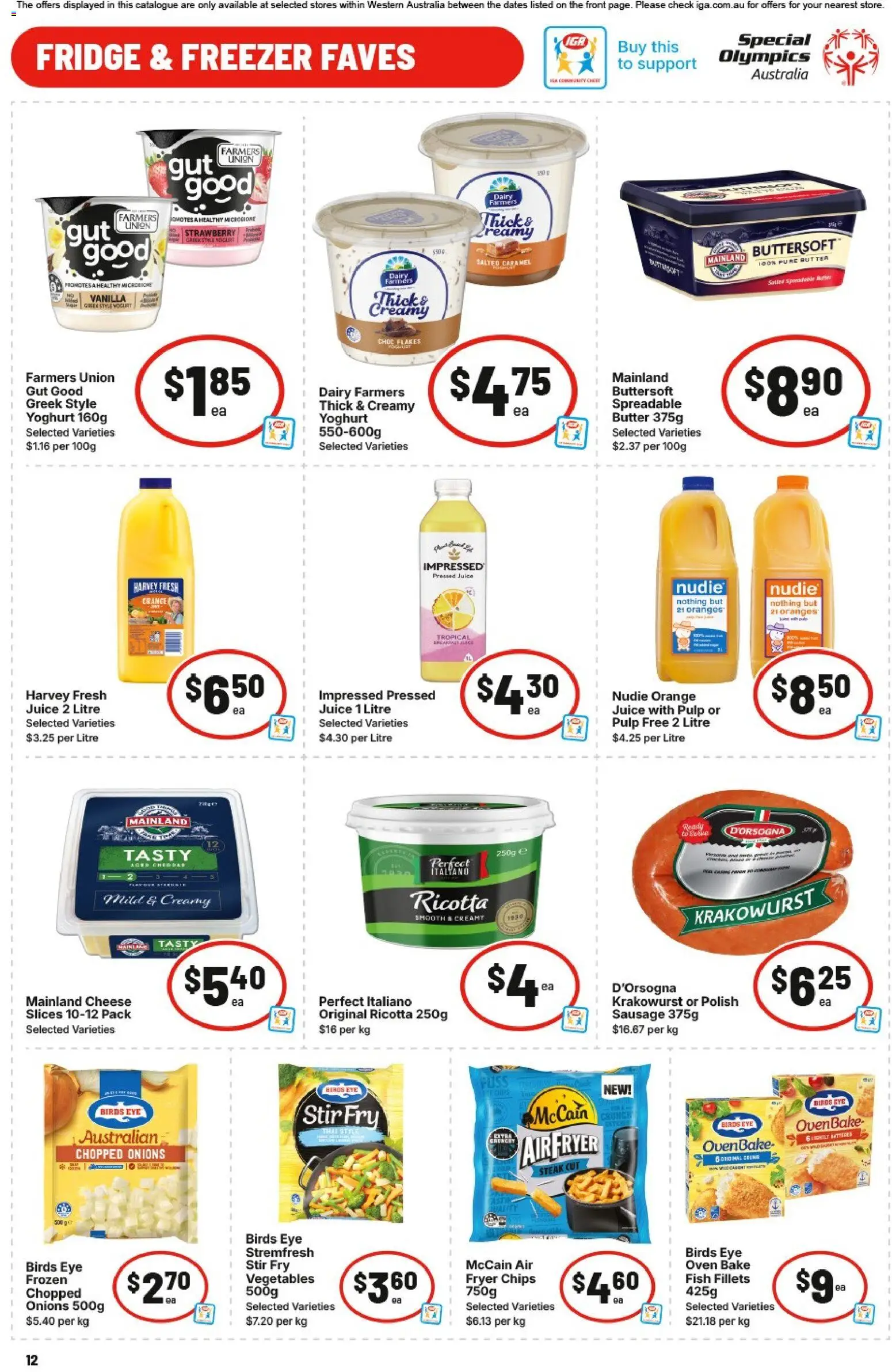 IGA catalogue - valid from 13.05.2026 | Page: 12 | Products: Chocolate, Oats, Sugar, Soup