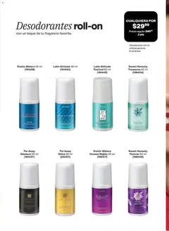 Vista previa de AVON campaña 8 2026, nuevo folleto de la tienda, válido en México a partir del 08.05.2026 | Página: 70 | Productos: Desodorante, Antitranspirante, Fragancia