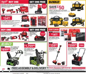 Preview of ACE Hardware weekly ads valid from 10/01/2026 | Page: 5