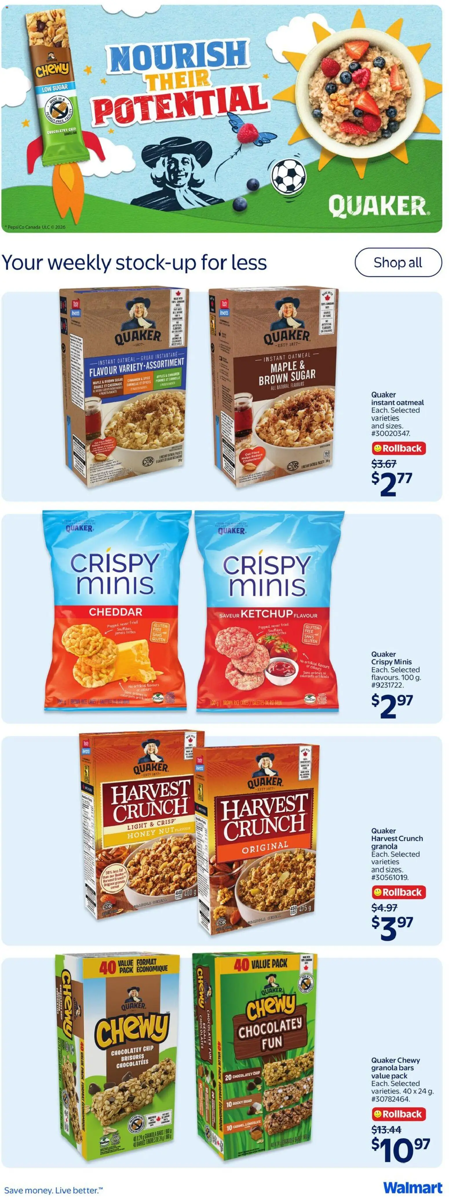 Walmart flyer valid from Aug 27, 2026 | Page: 36